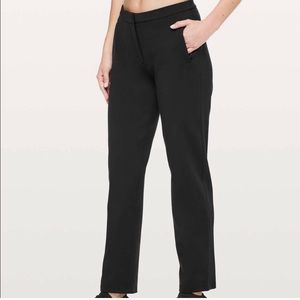 Lululemon button-fly 7/8 trousers
